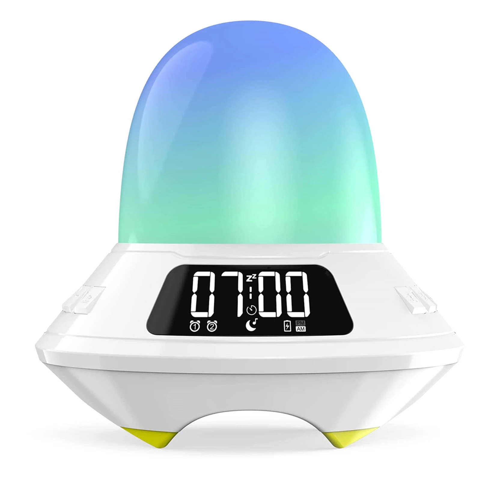 Light Up Alarm Clock Kids Digital Clock With Wake Up Sound Function