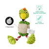 Plush Dog Toys for Small Large Pets Funny Bird Shaped Dogs Squeak Chew Ropes Toy Pets Interactive Supplies 3