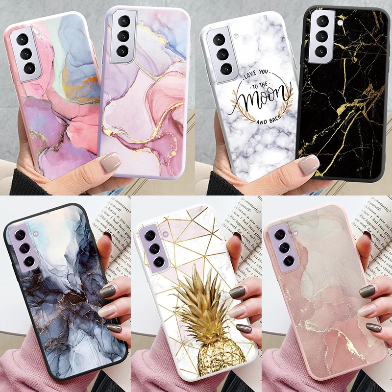 Marble Stone Texture Protective Silicone Phone Case