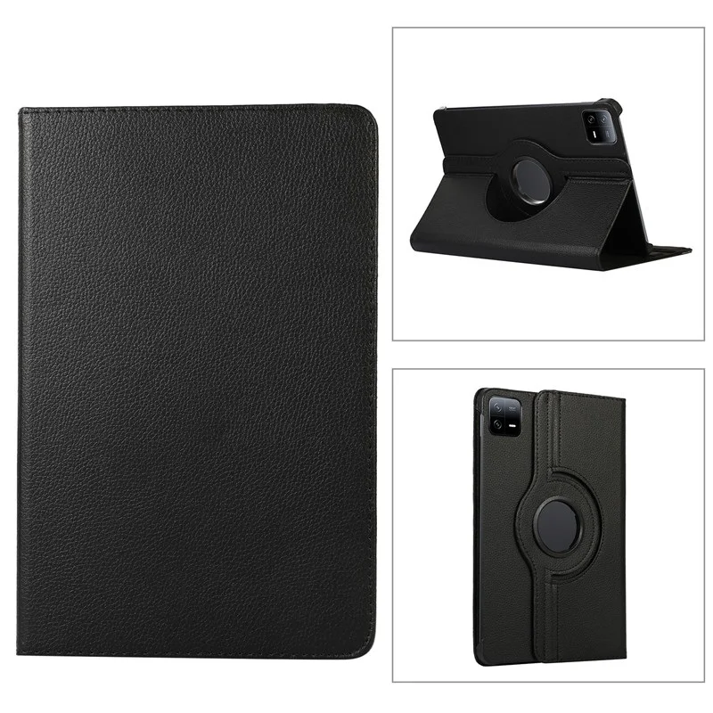 PU Leather Tablet Cover 360 Rotation For Redmi Pad SE mini 8.7 Pro 12.1 SE 11 10.61 For Xiaomi Pad 5 6 11 6S Pro 12.4