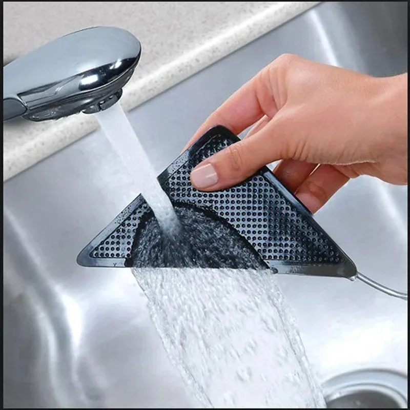 Carpet Anti Slip Stickers 4/8pcs Triangular For Tile Floor Carpet Corner Washable Reusable Nano Fixed Pads