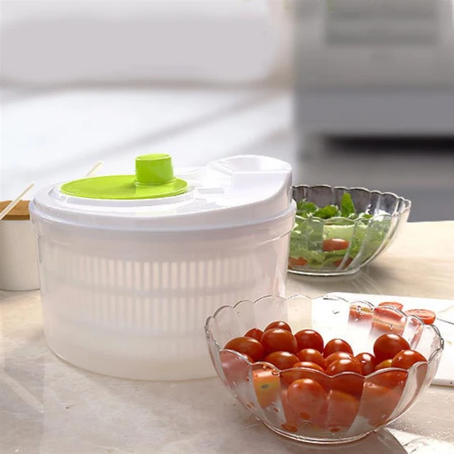 Essoreuse à salade de laitue et légumes verts, 1 pièce, accessoire de  cuisine pour lavage et séchage des feuilles - AliExpress