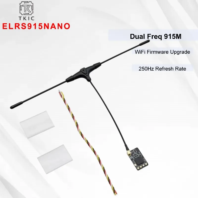 Nano ELRS TK-FLIGHT 2.4GHz/915MHz Modtager til FPV Drone