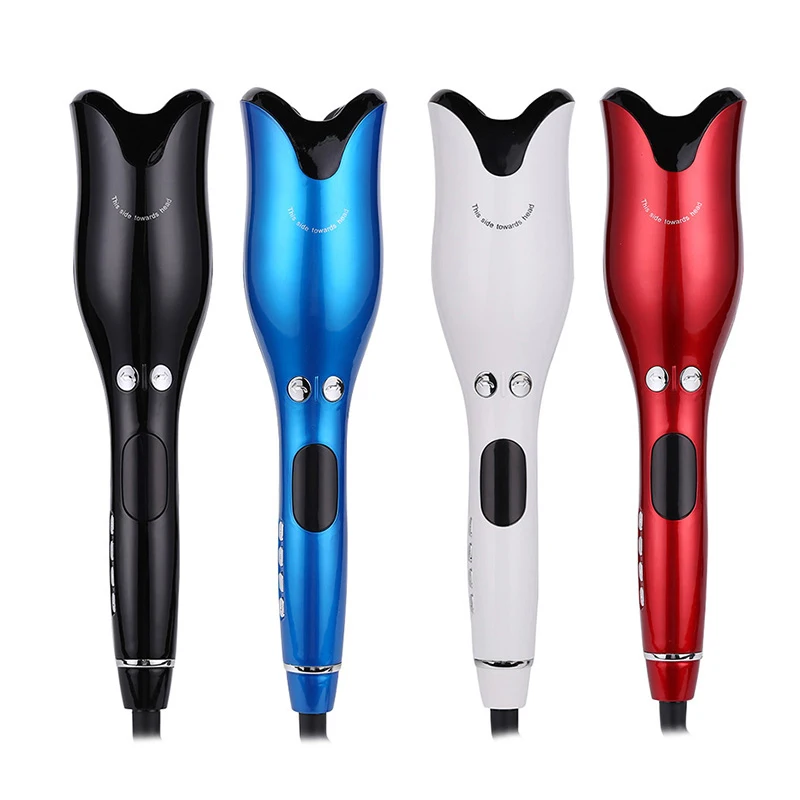 Professional Classic Auto Curling Iron Automatic Spiral Rose Shape Hair Curler Roller Infrared Lcd Lazy Curling Iron