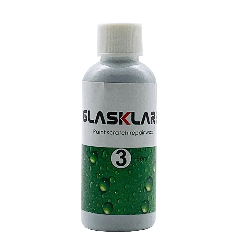 Newest arrived Car-styling 50ML Glasklare-3 Car Auto Repair Wax Polishing Heavy Scratches Remover Paint Care Maintenance