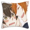S-Sasaki and MiyanoS Pillow Covers Cartoon Sofa Decorative Home Double-sided Printing Short Plush Cute Cushion Cover 6