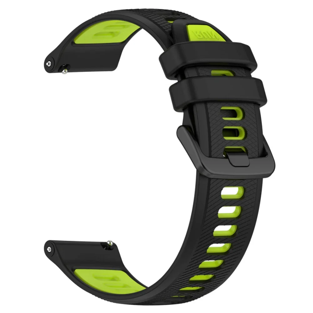 Dual-Color Silicone Watch Strap Replacement - Premium Quality Bracelet