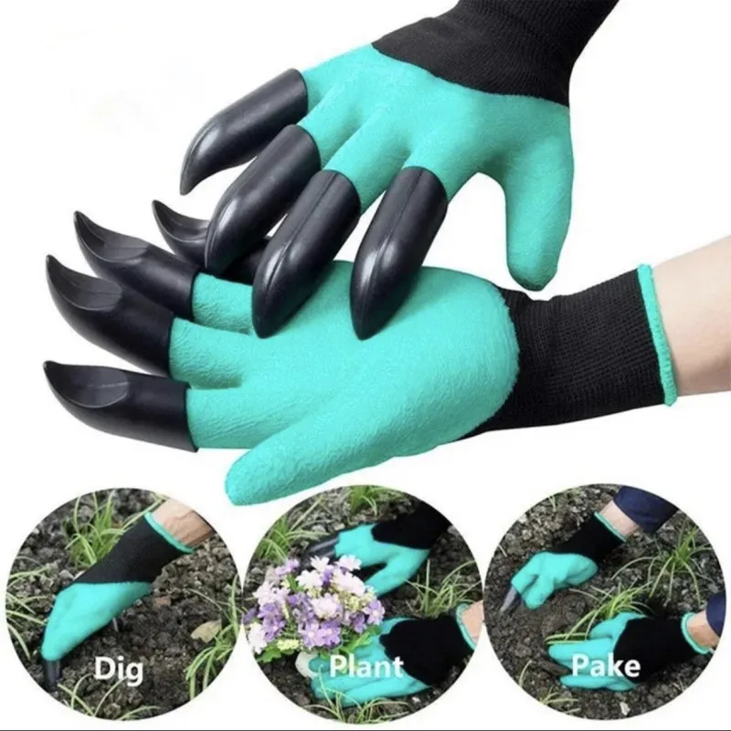 Durable Waterproof Hand Claw Gardening and Work Gloves