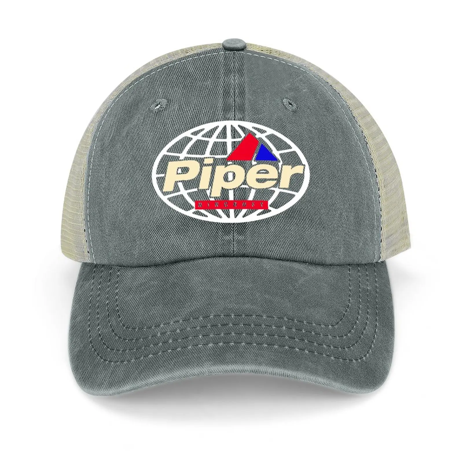 

Piper Vintage Aircraft USA Cowboy Hat Male hiking hat Cap For Women Men'S