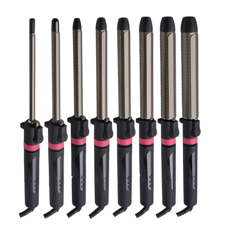 Professional Curling Iron Ceramic Coated Hair Curler 9mm-32mm Rolles Not Hurt UNIVERSAL VOLTAGE