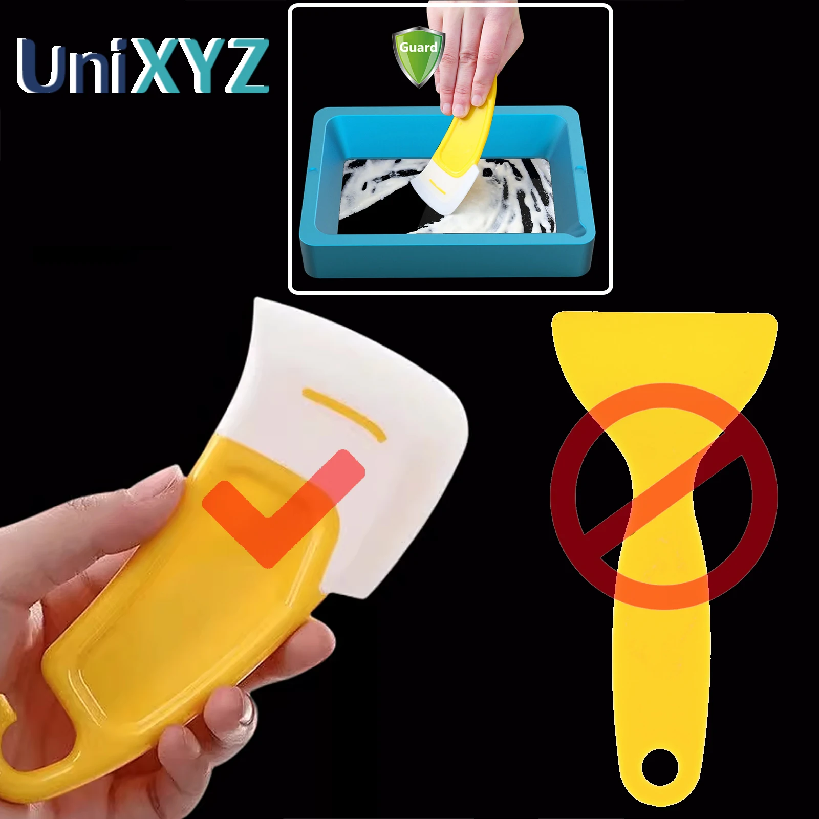 Soft Resin Tank Cleaning Scraper for SLA 3D Printers 1