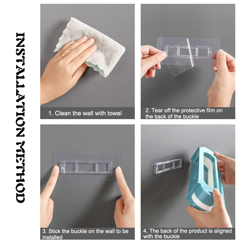 3in1 Slipper Rack Bathroom Towel Rack Multi-Functional Wall Hanging Folding Storage Non Perforated Installation