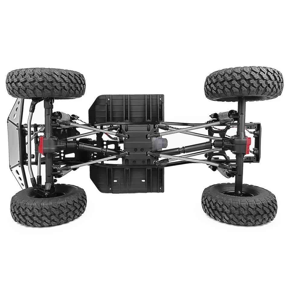 Que-T Lot De 10 Tiges De Traction En Acier Inoxydable Pour Voiture Sur Chenilles RC SCX10 1/10, Empattement De 324 Mm