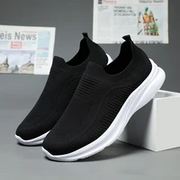 Men's Shoes New Mesh Casual Socks Short and Chubby Sports Shoes Popular Flat Bottomed Pants Cheap Running Shoes Men's Shoe Brand 2