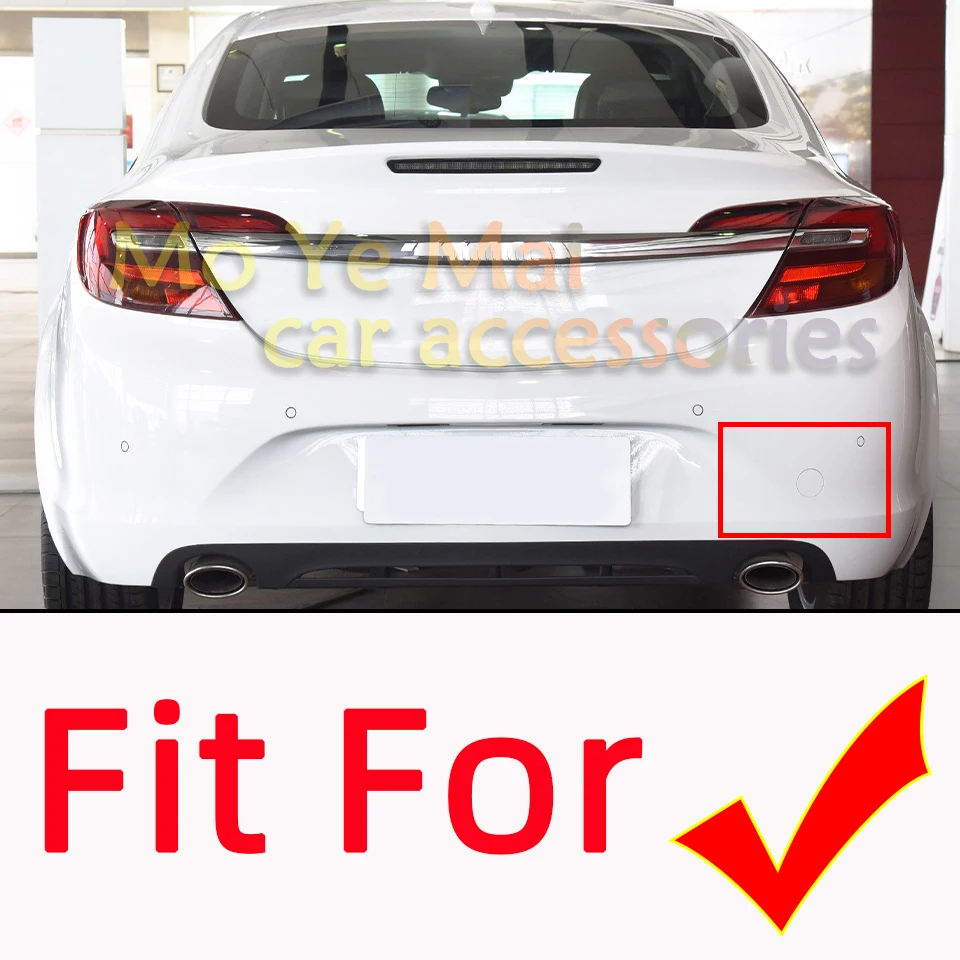 Car Accessories Rear Bumper Tow Hook Eye Cover Cap for Opel Insignia Buick Regal 2014 2015 Towing Hauling Trailer Lid car tow hook cover