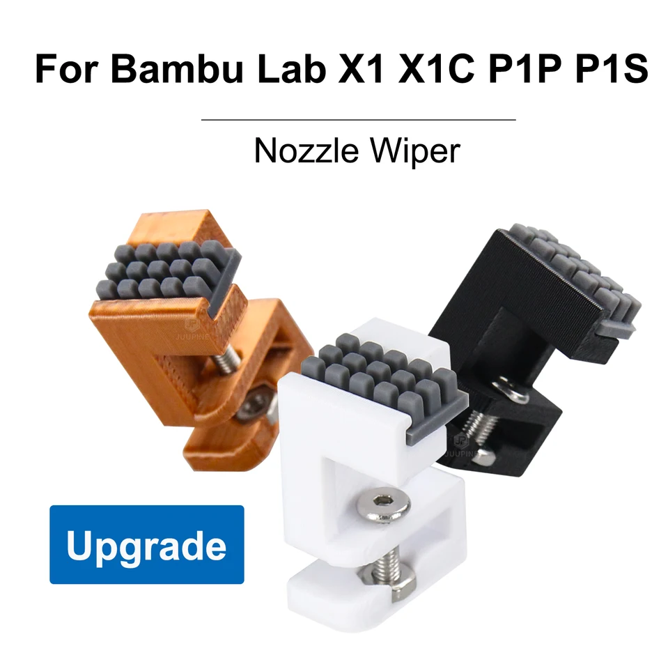 thumbnail image 2 of BAMBU LAB P1/X1 Series Nozzle Wiper With 2PCS Extra Silicone Brush Replacement,Heatbed Nozzle 2 of 11