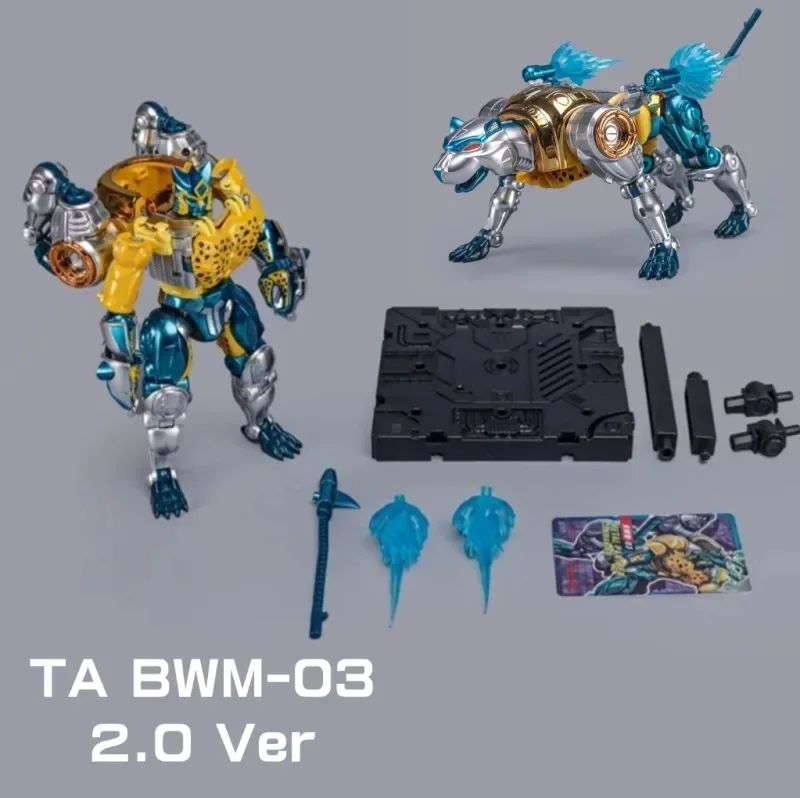 TransArt трансформер TA BWM-03 2,0 Ver Cheetor Commander Beast War экшн-фигурка роботов Игрушки
