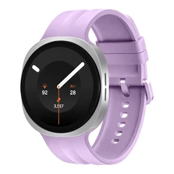 Original Sport Silicone Band for Samsung Galaxy Watch - 40mm/44mm Bracelet Strap (Official Purple)