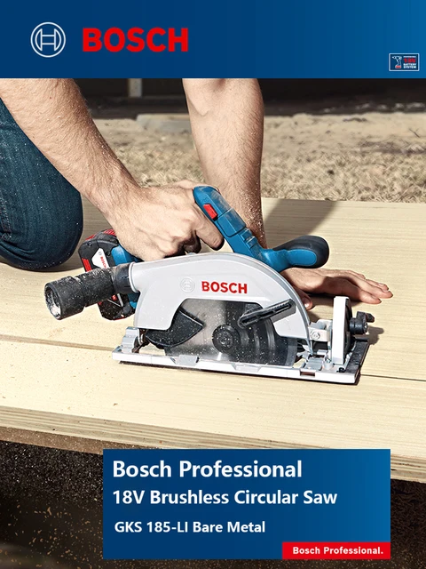 Magasin de vente Bosch : Excellente qualité Scie Circulaire Bosch GKS  185-LI Mode de vie zéro déchet en ligne