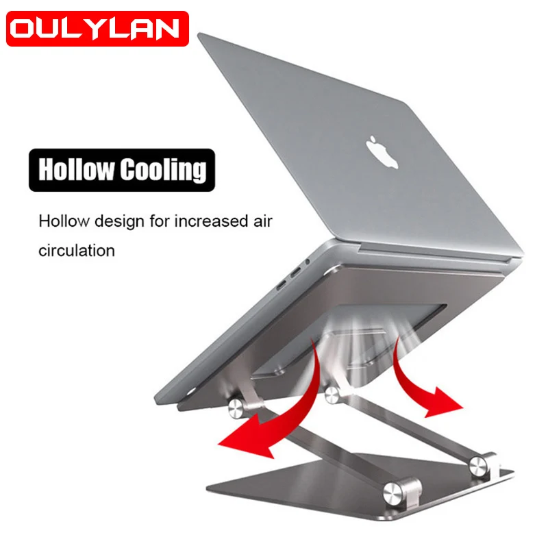 Adjustable Laptop Stand For Desk Bed Macbook Air iPad