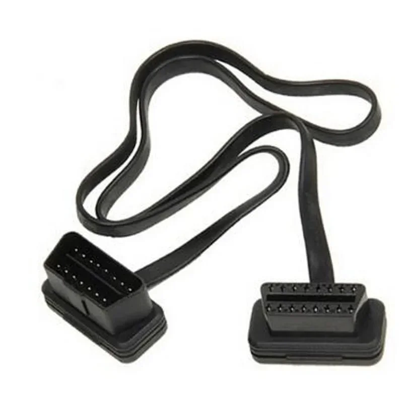 Professional OBD2 16Pin Female/male Connector to Opening OBD Cable OBDII OBD-ii ODB2 16 Pin OBD 2 Adaptor 30CM/60CM Length