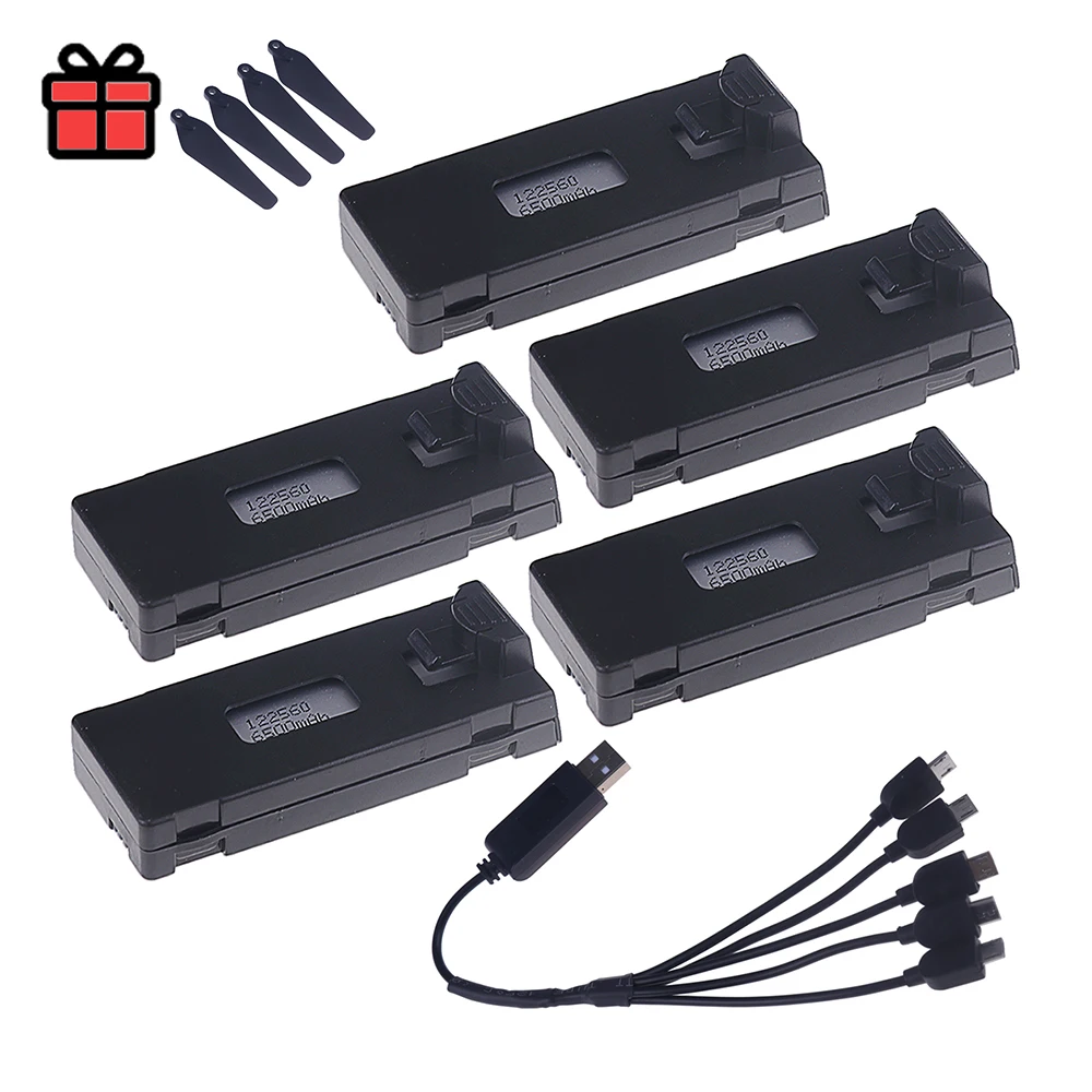ตัวเลือกสินค้า แบตเตอรี่ชาร์จได้ 3.7V 6500mAh สำหรับโดรน RC