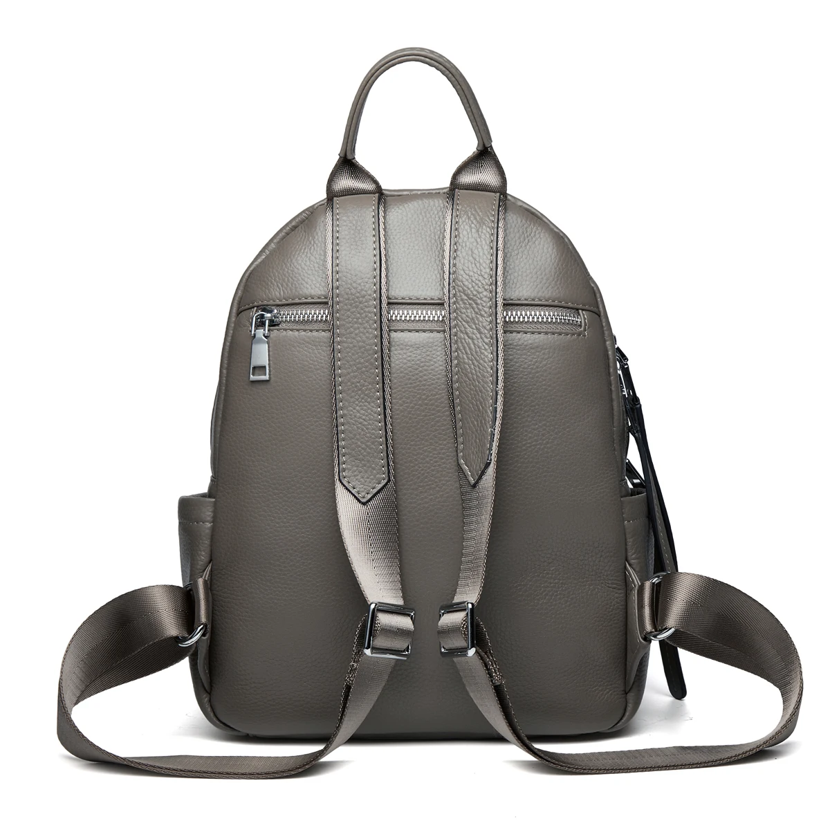 ZOOLER Full Skin 100%Genuine Leather Backpack Black Women's New Fashion Large Travel Bag Designer Business Need #SC1518