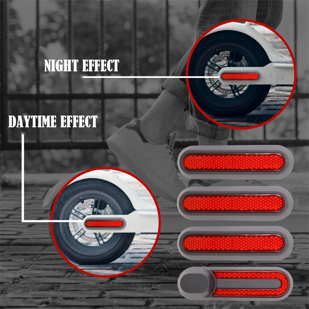 Copri Ruota Per Monopattino Xiaomi - Con Striscia Riflettente Per M365/PRO/1S/Scooter 3 - Foto 5