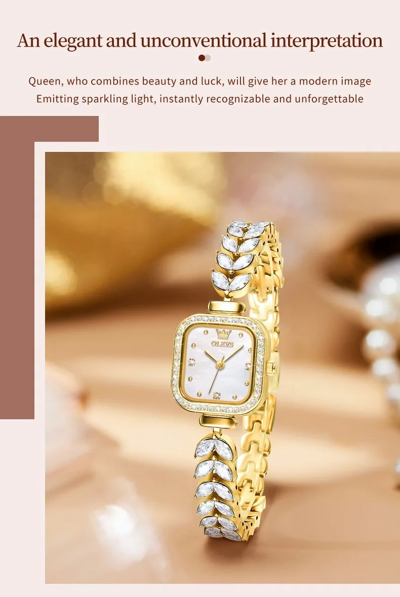 OLEVS 9987 New Luxury Elegant Women's Watch description image 13