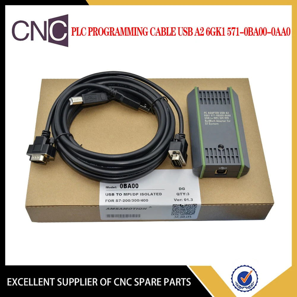 Usb-mpi Dp Ppi Siemens S7-200/300/400 Plc Programming Cable Usb A2 6gk1  571-0ba00-0aa0 Pc Adapter For S7 System Copper Wire - Electrical Wires -  AliExpress