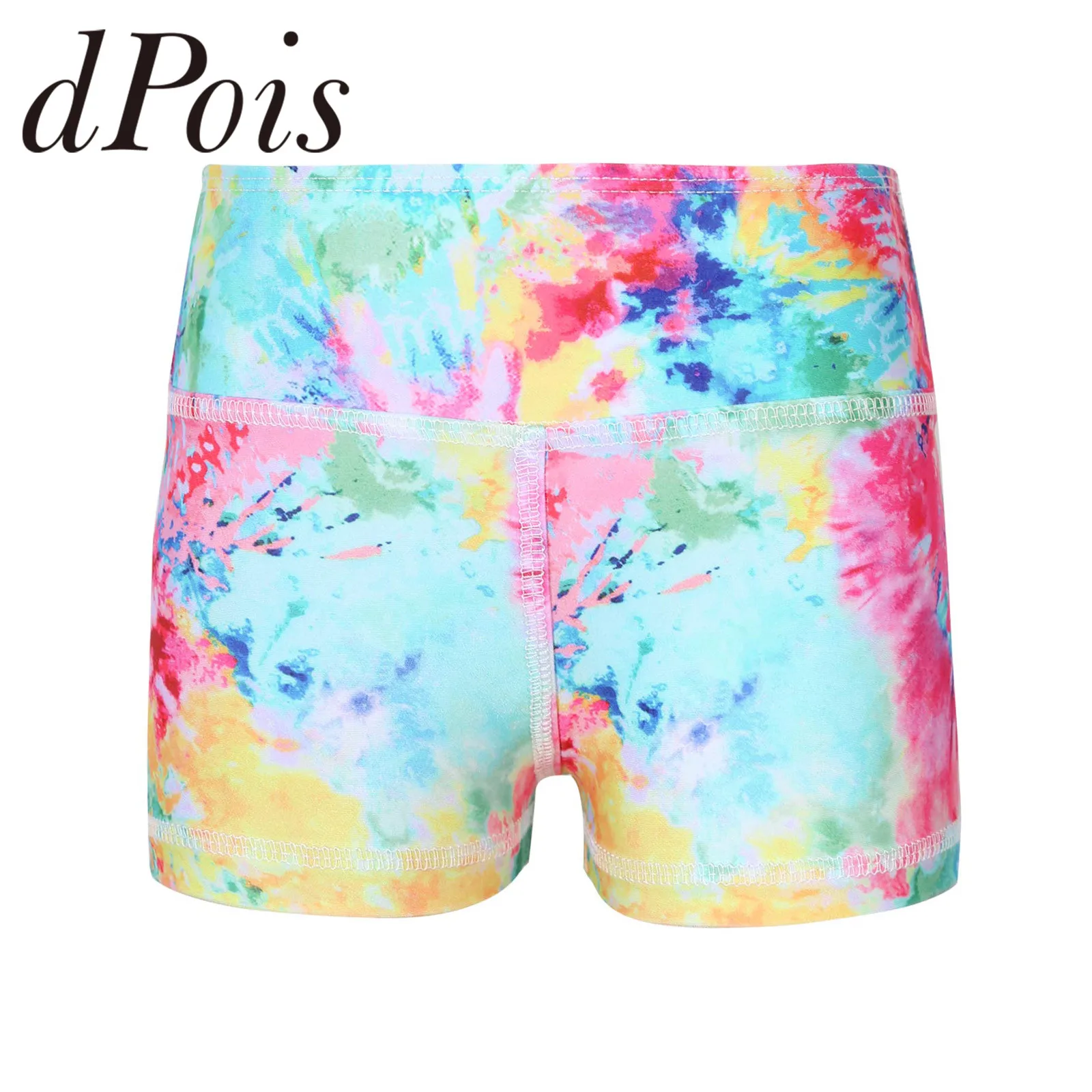 

Kids Girls Swimming Trunks Boy-cut Dance Shorts Bottoms Activewear for Sports Gymnastic Workout Children's Swimwear Beach Wear