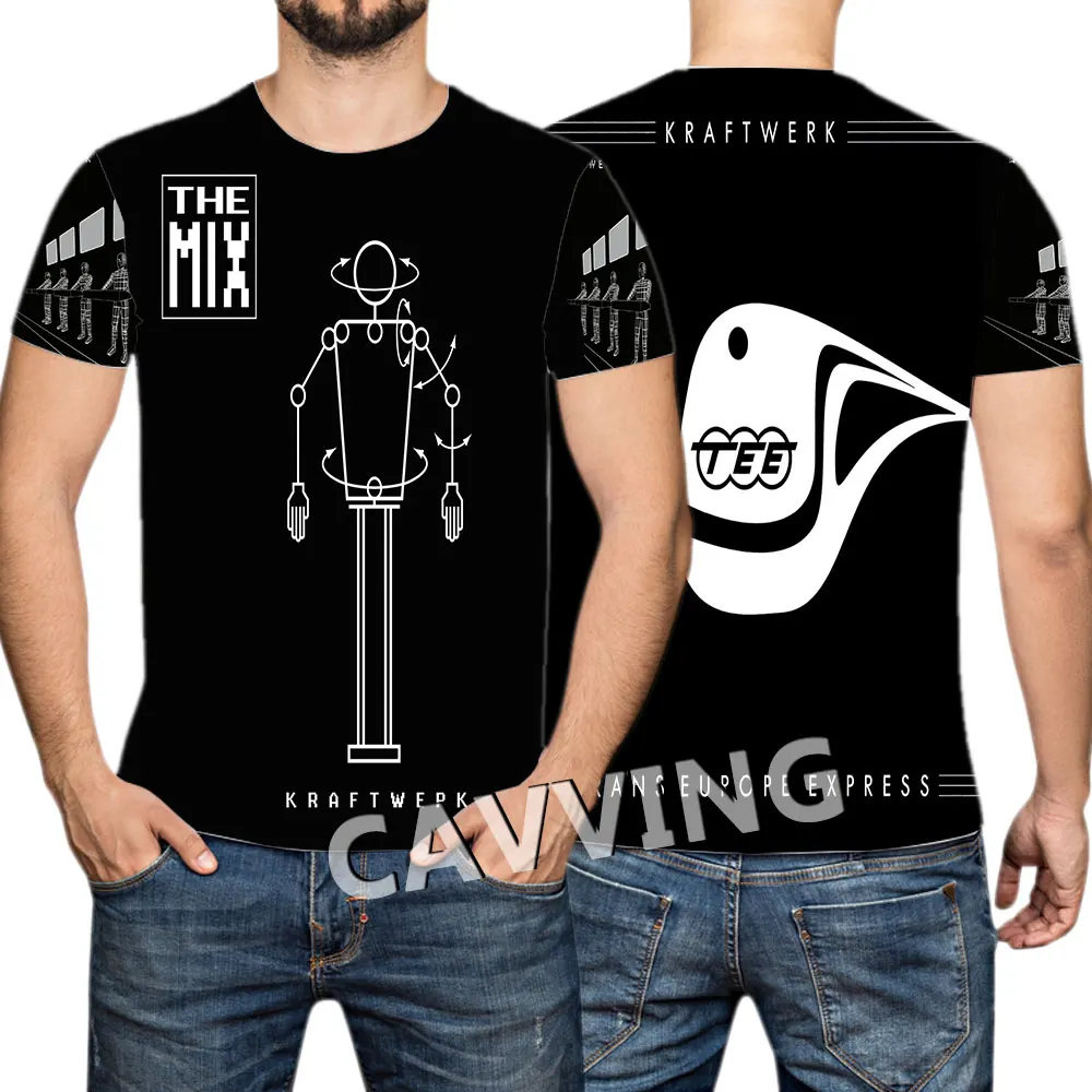 Kraftwerk Duitse Elektronische Dansmuziek Zwart T-shirt kopen vanaf een prijs van 13