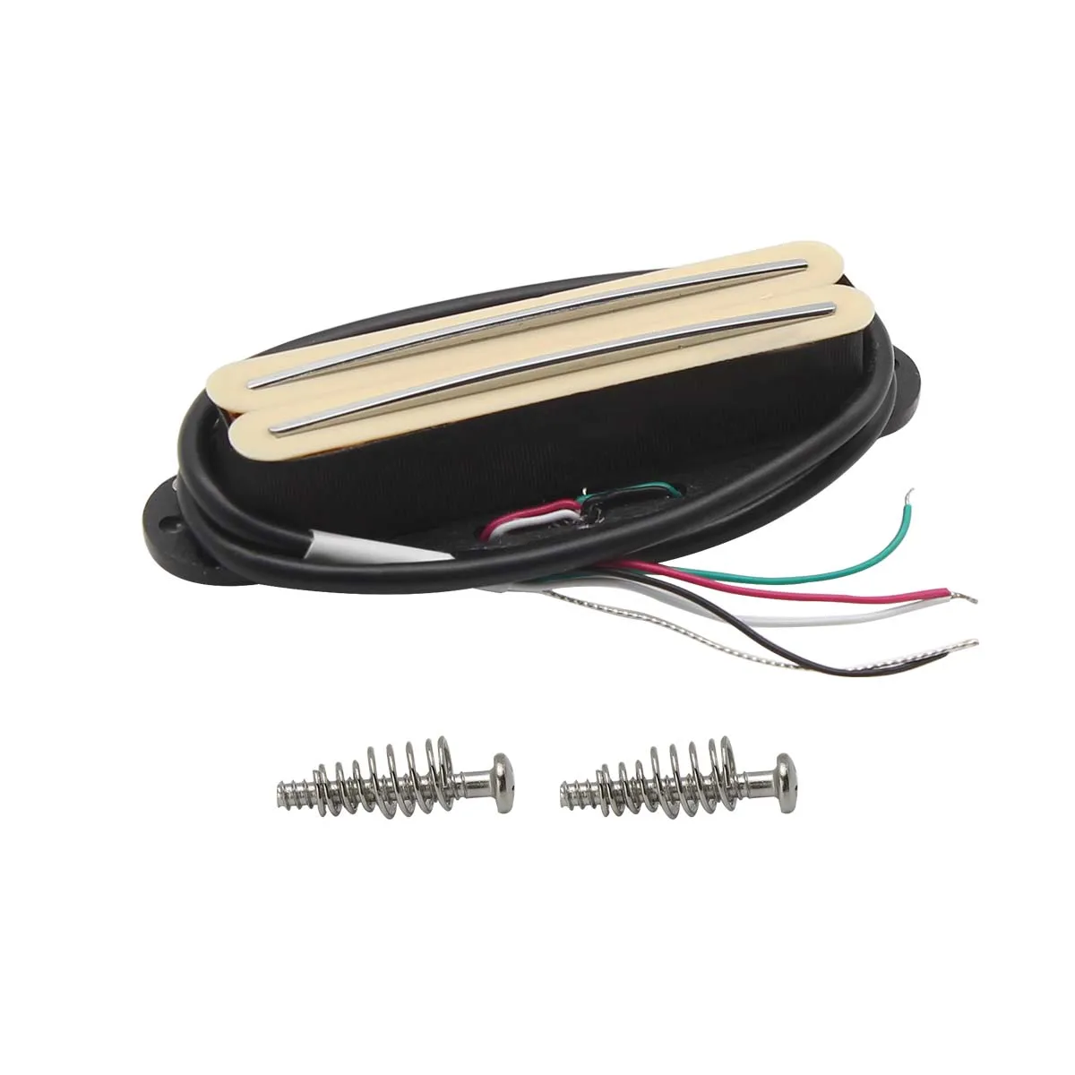 New1PCYellowDualHotRailsPickupAlnico5ElectricGuitarHumbucker