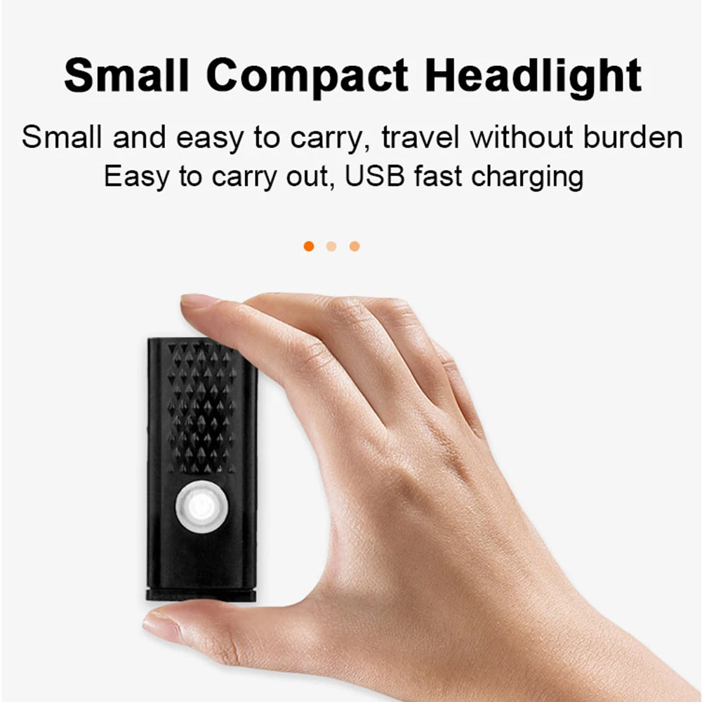 Bike lights MTB USB LED rechargeable waterproof mountain bike headlight front warning cycling accessory