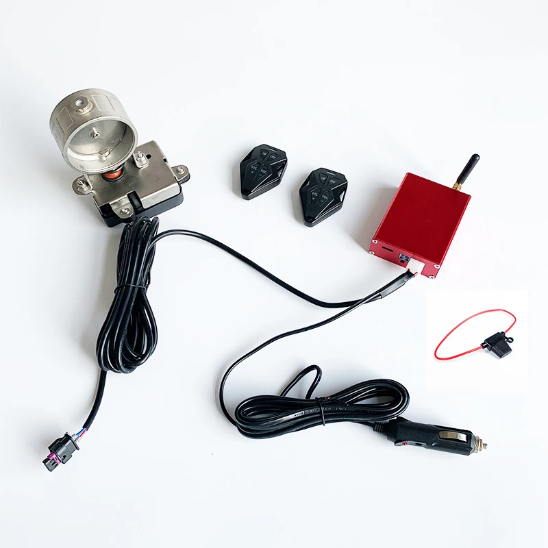 Car Exhaust Electric Valve Control Sounds Adjustable Remote Control System Cutout Welding Modification Accessory