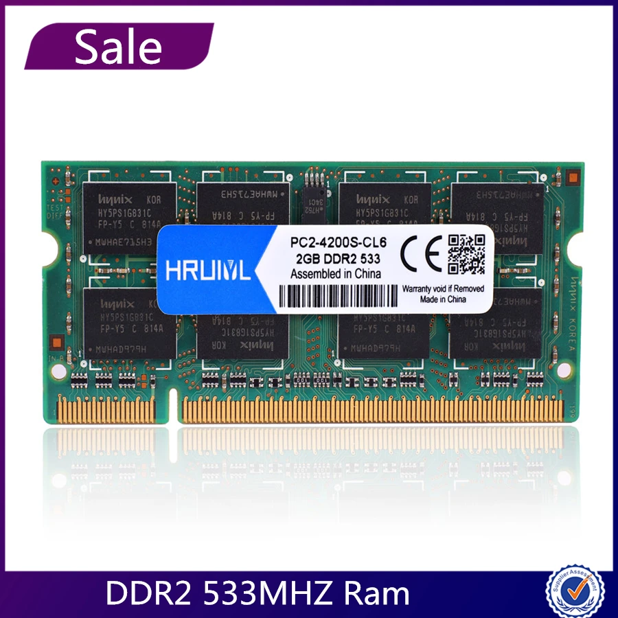 Sale memoria ram GB GB GB 533 MHz pc2-4200 ddr2 sodimm