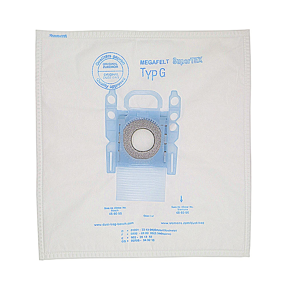 30 Sacchetti Per Aspirapolvere Etana Compatibili Con AEG System P3 Flexi System 1800W - Tessuto Multistrato