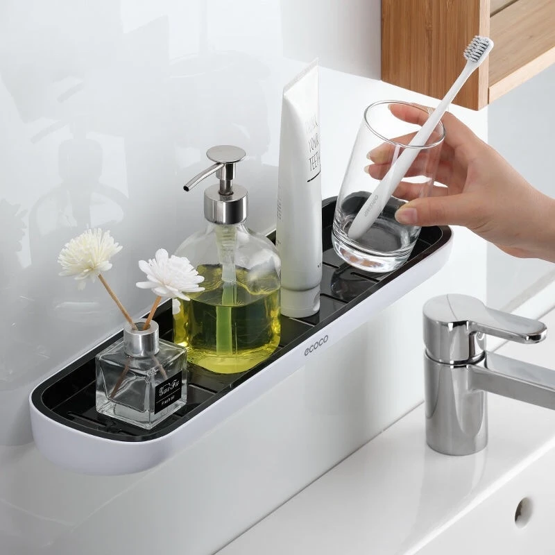 

Bathroom rack toilet toilet washstand wall towel storage rack wall-mounted toilet punch-free storage storage rack