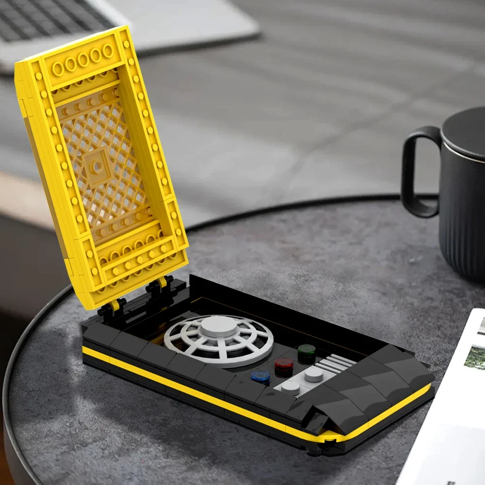 Moc Space Treks Tos Communicator Model Building Blocks Classic High Tech Communication Equipment Mattoni Per Bambini Boy Toy