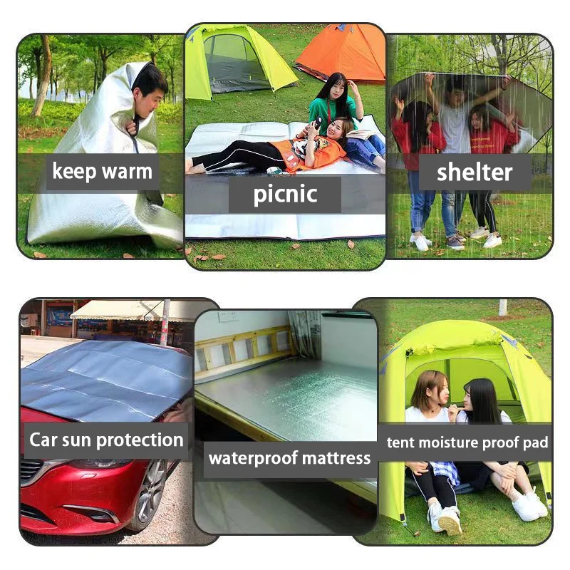 Aluminum Foil Camping Mat 6