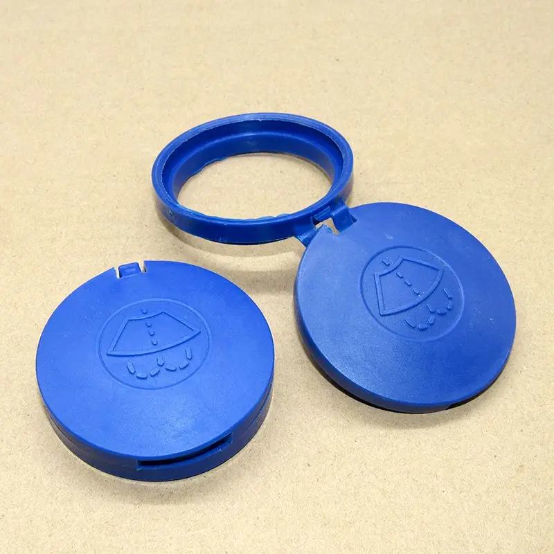 2Pcs Car Windshield Wiper Washer Fluid Reservoir Lid Cover For Citroen C4 C5 C3 etc windshield washer cap windshield washer tank cap windshield washer cover