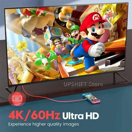 스위치 도크 USB 타입 C to 4K HDMI 변환 어댑터 PD 100W 케이블 TV 도킹 모드 닌텐도 스위치 OLED, 스팀 데크 모바일 3