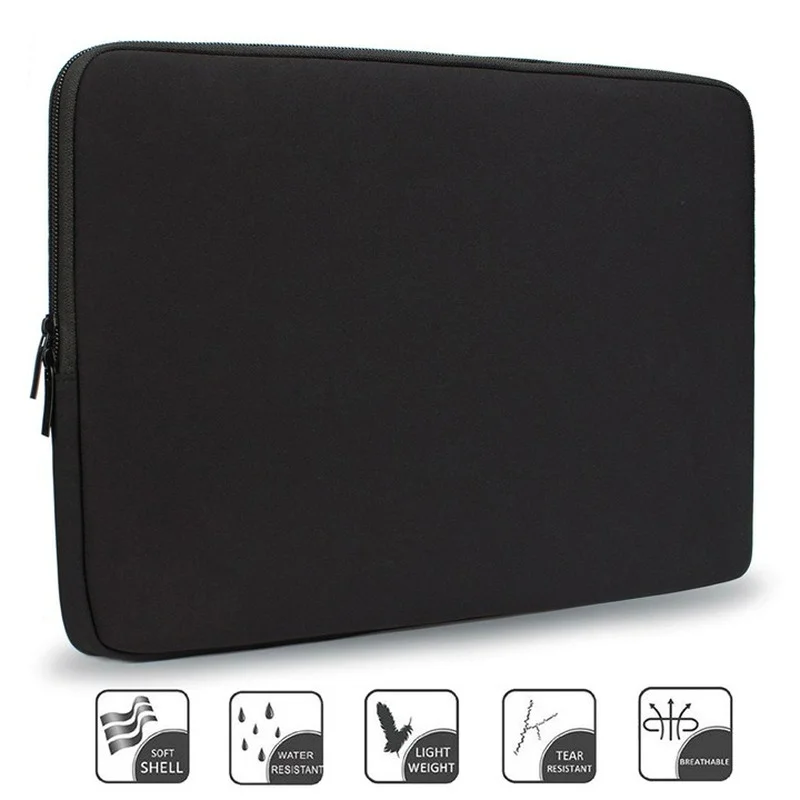 Enhanced Handbag Sleeve Case, Zipper Shockproof Cushion