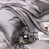 Svetanya Pure Egyptian Cotton Bedding Sets Bed Linens Solid Color Sheet Pillowcase Duvet Cover Queen King 6