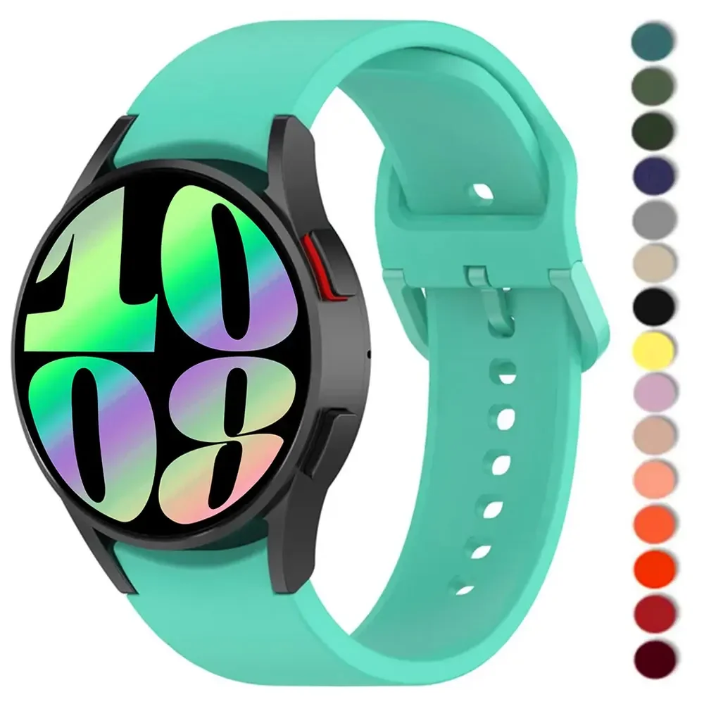 Sleek Silicone Watch Strap - 20mm