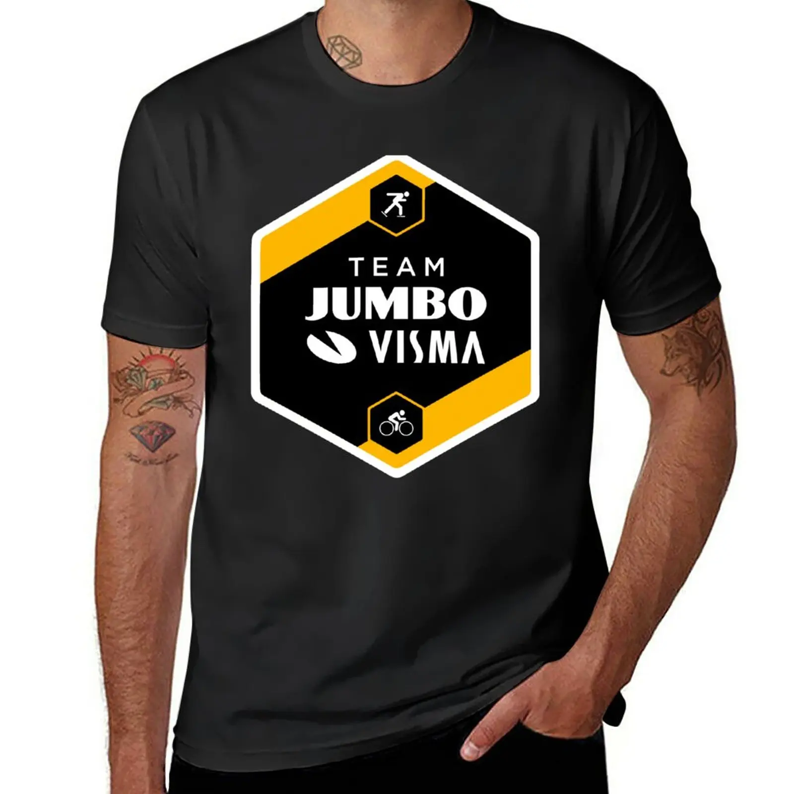 

Новинка, футболка JUMBO VISMA Team, аниме одежда, Забавные футболки, женские топы, футболка для мальчика, мужские футболки с графическим рисунком, аниме