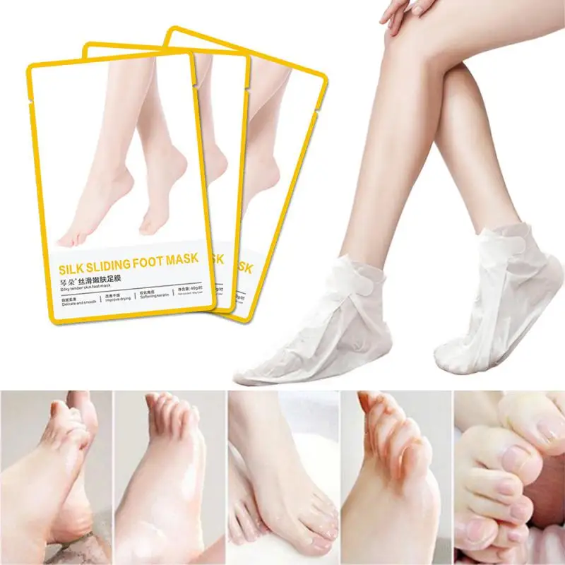 

=Exfoliating Foot Mask Moisturing Exfoliating Dead Skin Heels Foot Peeling Mask For Pedicure Feet Socks