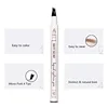 4 Point Eyebrow Pencil Maquillajes Para Mujer Waterproof Liquid Eyebrow Pen Makeup Long Lasting Cosmetic Microblade Brow Pencil 3