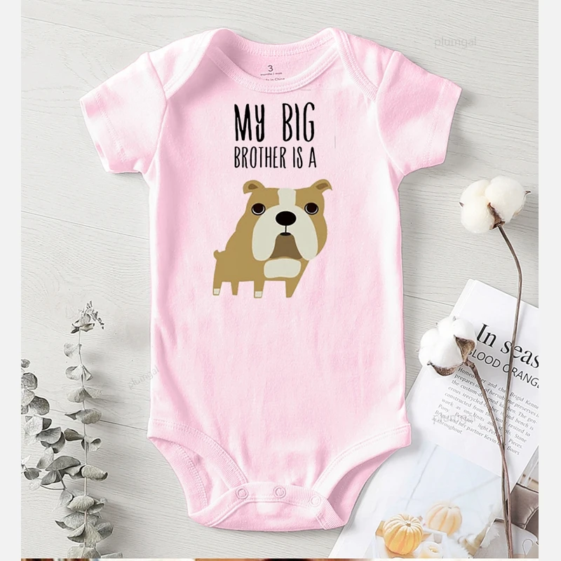 Baby Girl Clothes Jumpsuit for Toddler Dog Printing Brother Romper for Babies Cotton Baby Girl Winter Clothes Newborn Boy Baby Bodysuits expensive Baby Rompers