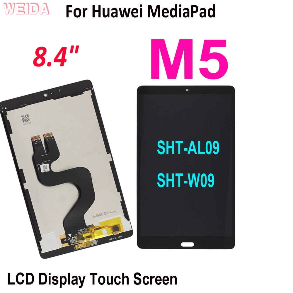 

AAA+ 8.4" LCD For Huawei MediaPad M5 8.4 SHT-AL09 SHT-W09 LCD Display Touch Screen Digitizer Assembly For Huawei M5 8.4 LCD